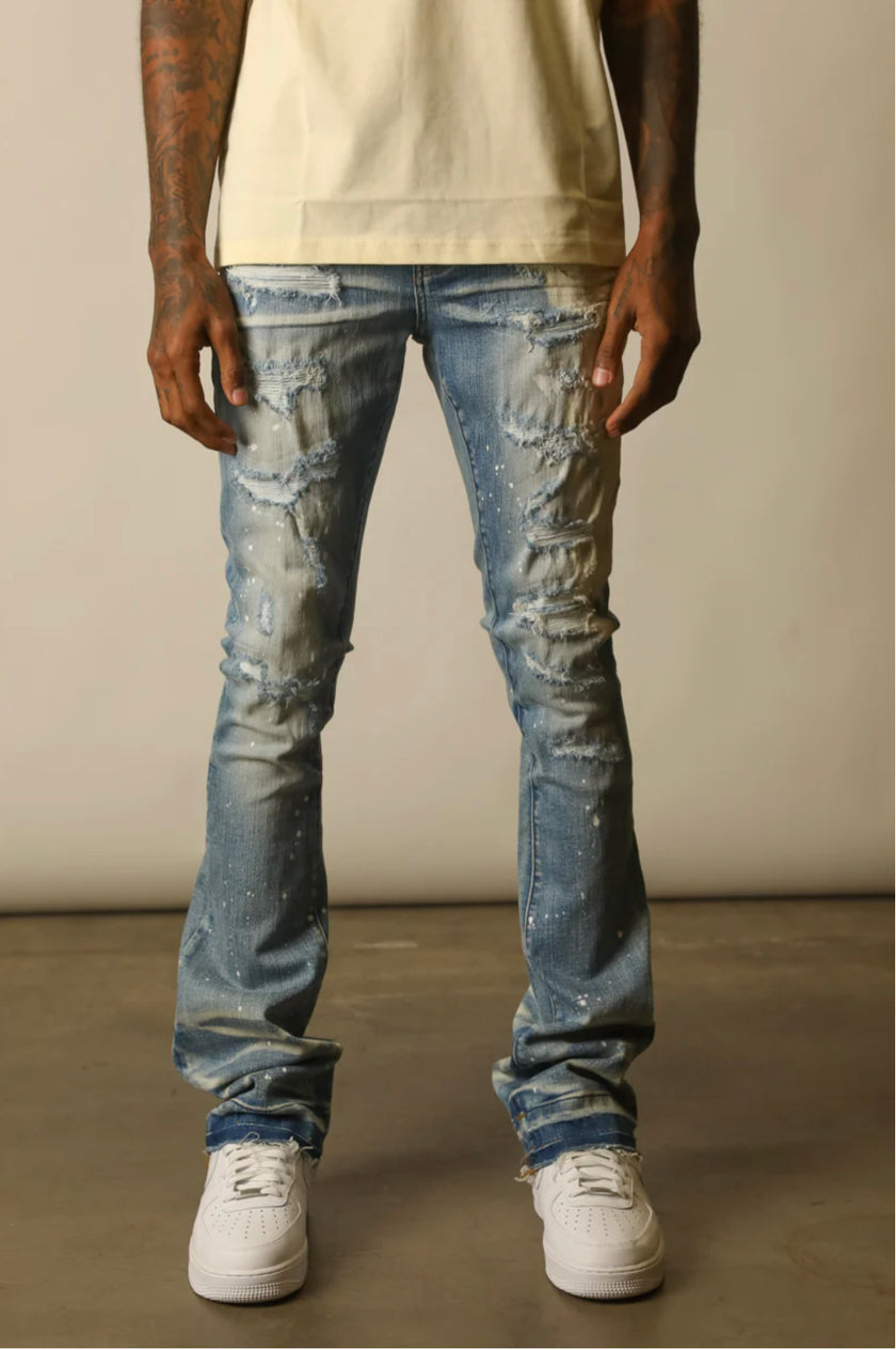 GFTD LA MARLOW JEAN STACKED