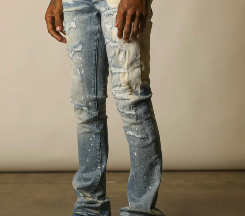 GFTD LA MARLOW JEAN STACKED