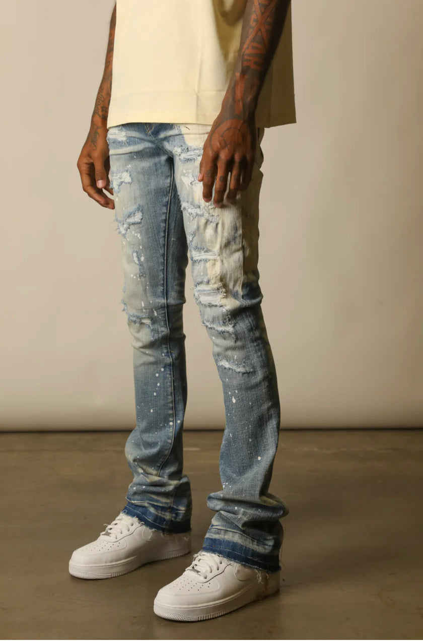 GFTD LA MARLOW JEAN STACKED