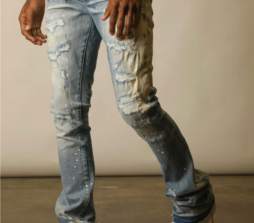 GFTD LA MARLOW JEAN STACKED