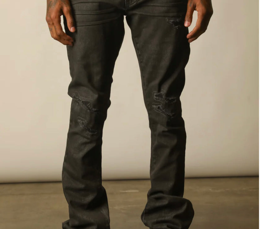 GFTD LA SMOKE STACKED DENIM