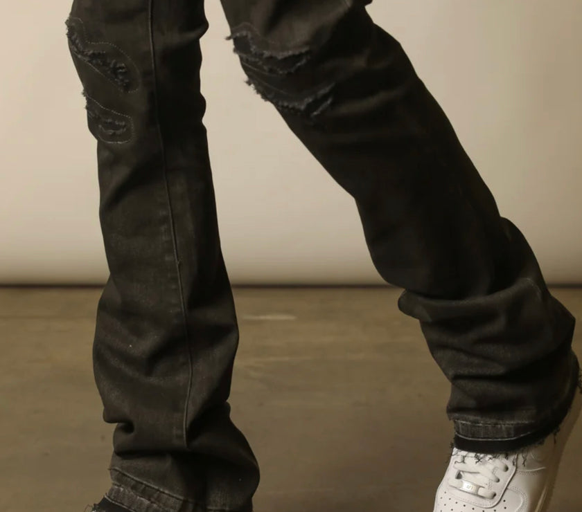 GFTD LA SMOKE STACKED DENIM