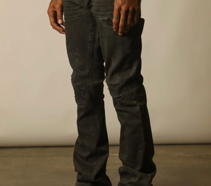 GFTD LA SMOKE STACKED DENIM