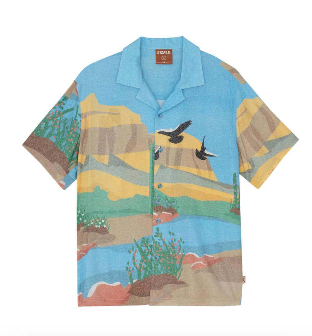STAPLE HORIZON CAMP SHIRT