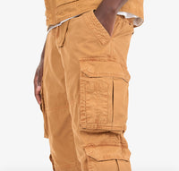 COPPER RIVET TIMBER BROWN CARGO PANTS