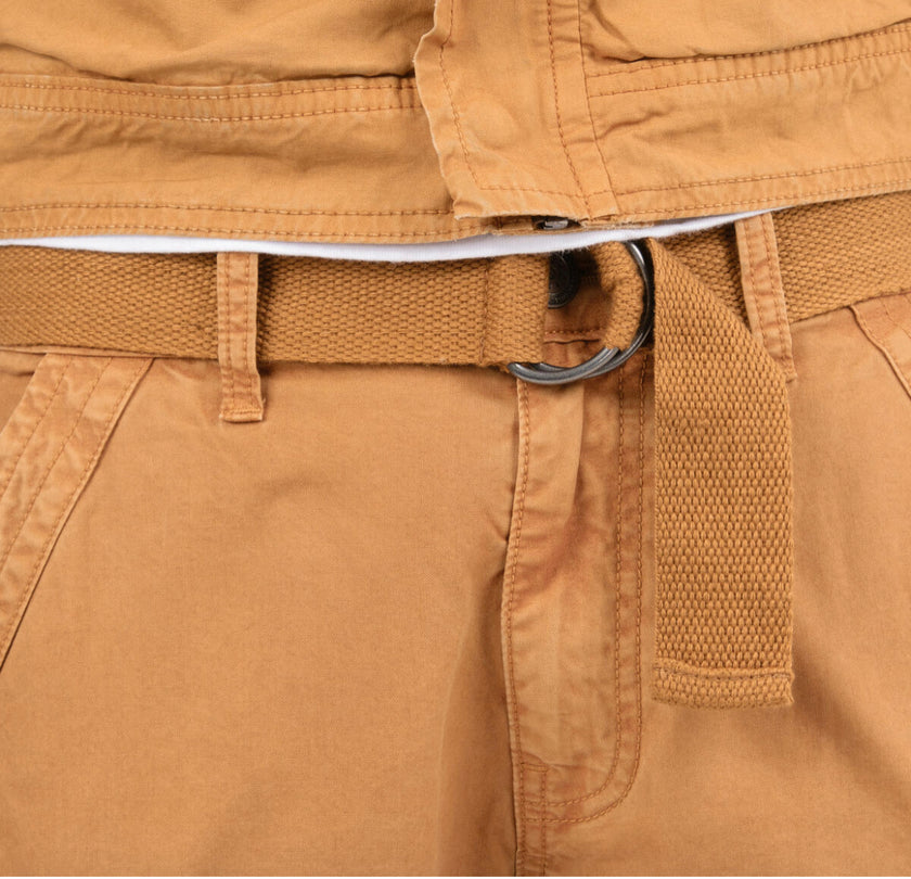 COPPER RIVET TIMBER BROWN CARGO PANTS