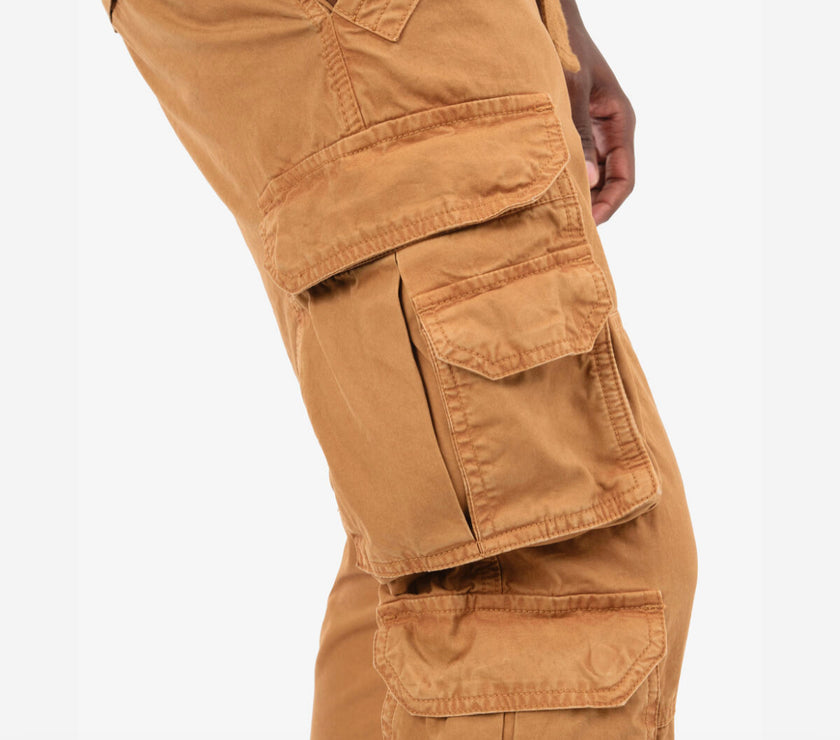 COPPER RIVET TIMBER BROWN CARGO PANTS