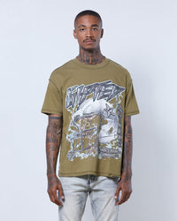 GFTD Records Tee - Olive