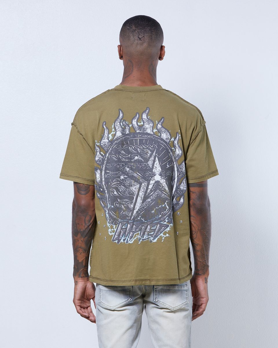 GFTD Records Tee - Olive