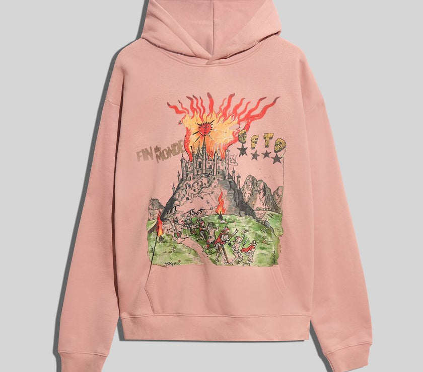 GFTD MONDE PINK HOODIE