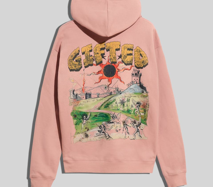 GFTD MONDE PINK HOODIE