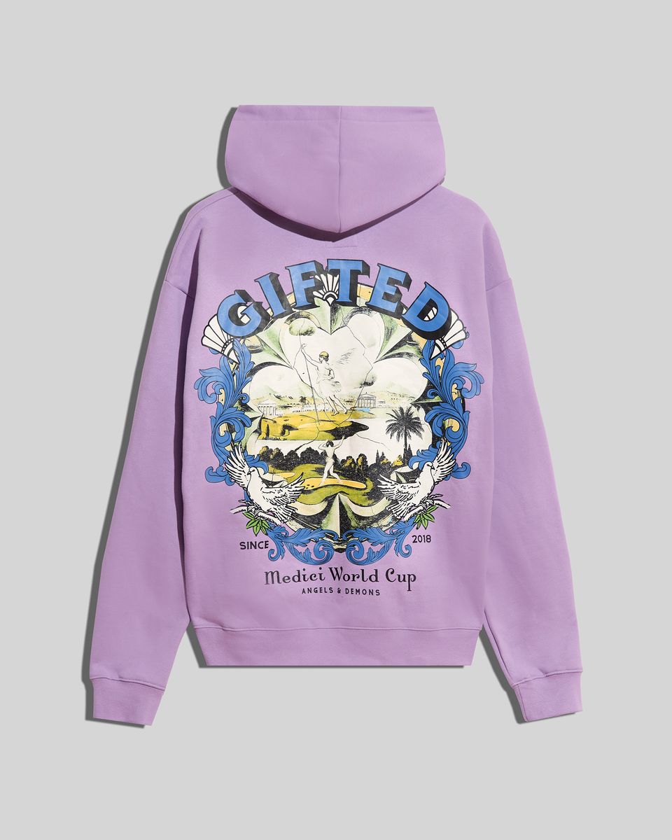 GFTD MEDICI CUP LILAC HOODIE