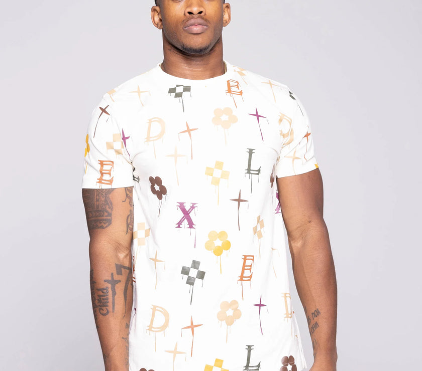 FWRD BIG MEN'S DRIPPY LOGO SHORT SLEEVE TSHIRT