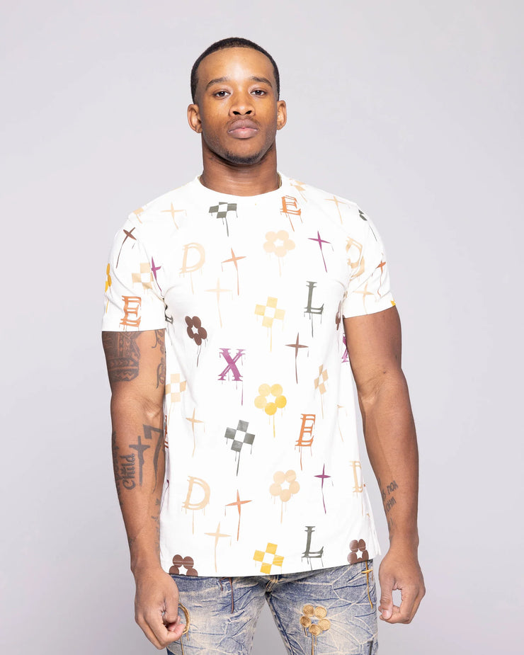 FWRD BIG MEN'S DRIPPY LOGO SHORT SLEEVE TSHIRT