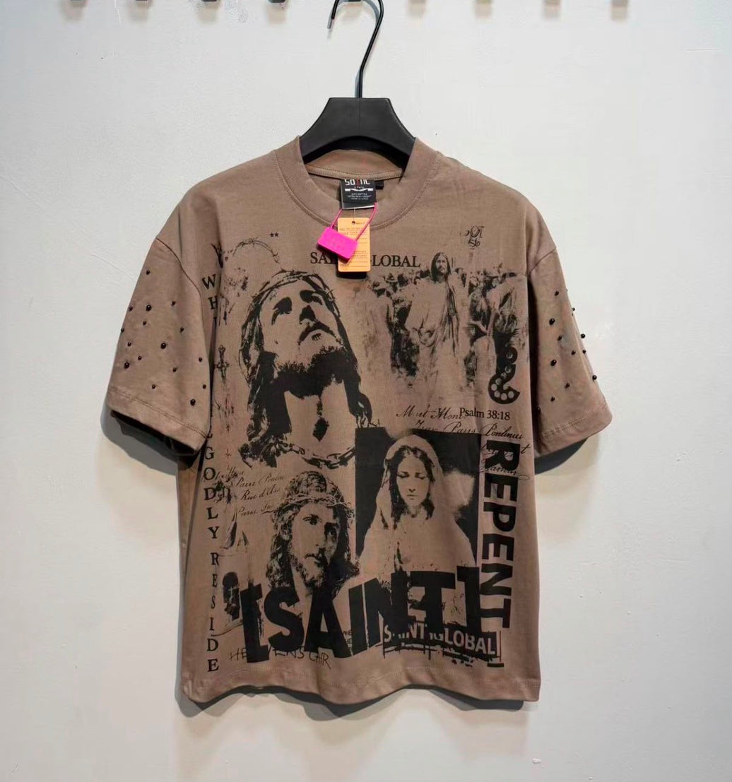 Saint  Repent Global Tshirt