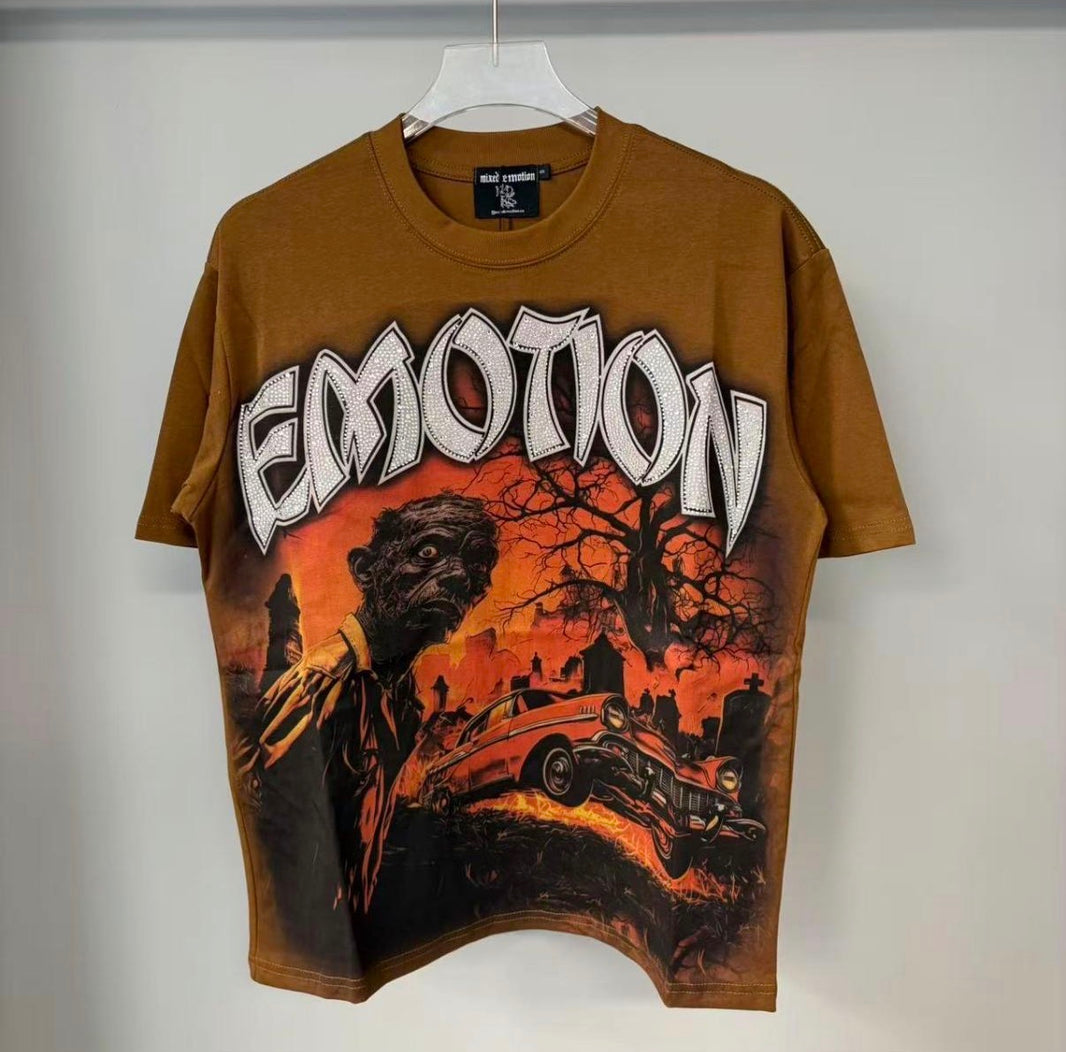Mixed Emotions Zombie Tshirt