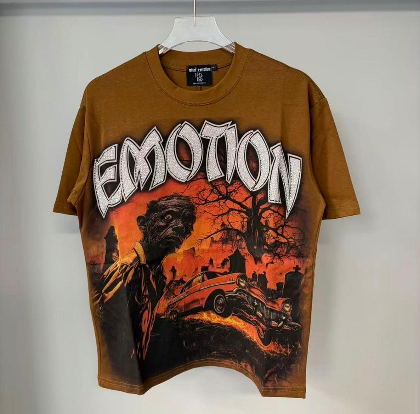 Mixed Emotions Zombie Tshirt