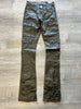 Bleecker &Mercer- Wax Denim Cargo STACKED FIT- Burnt Orange