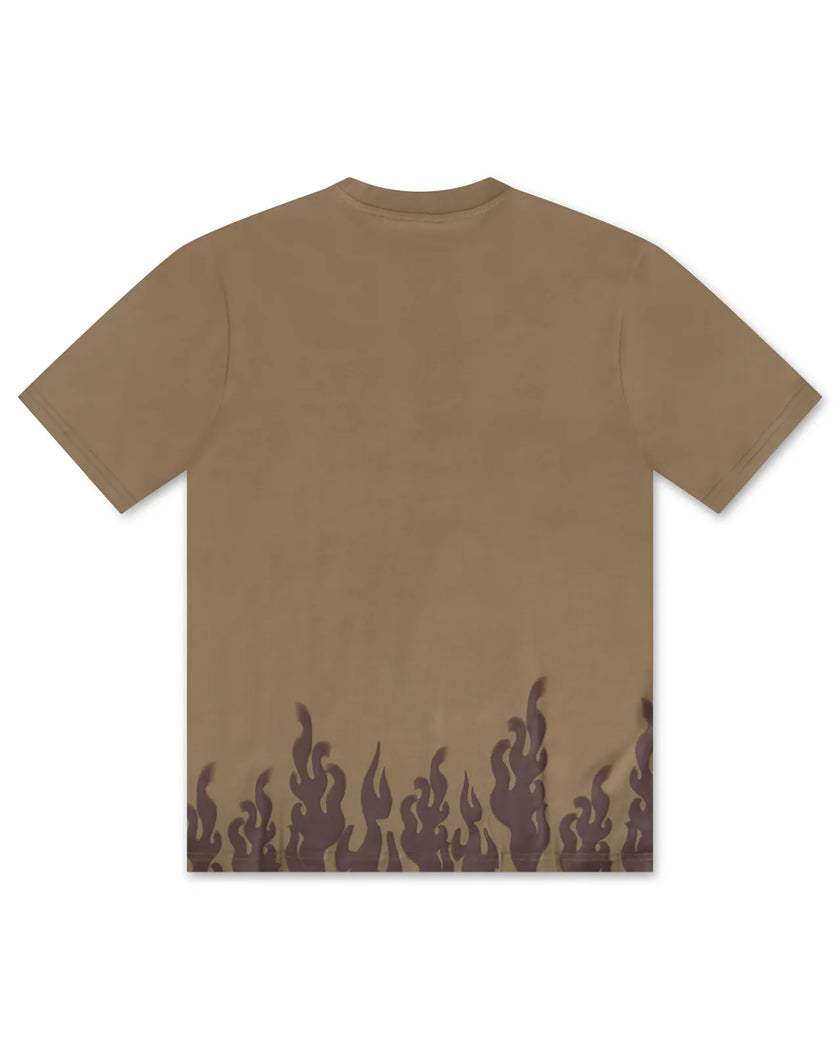 BKYS ROCKSTAR OVERSIZED TEE - BROWN