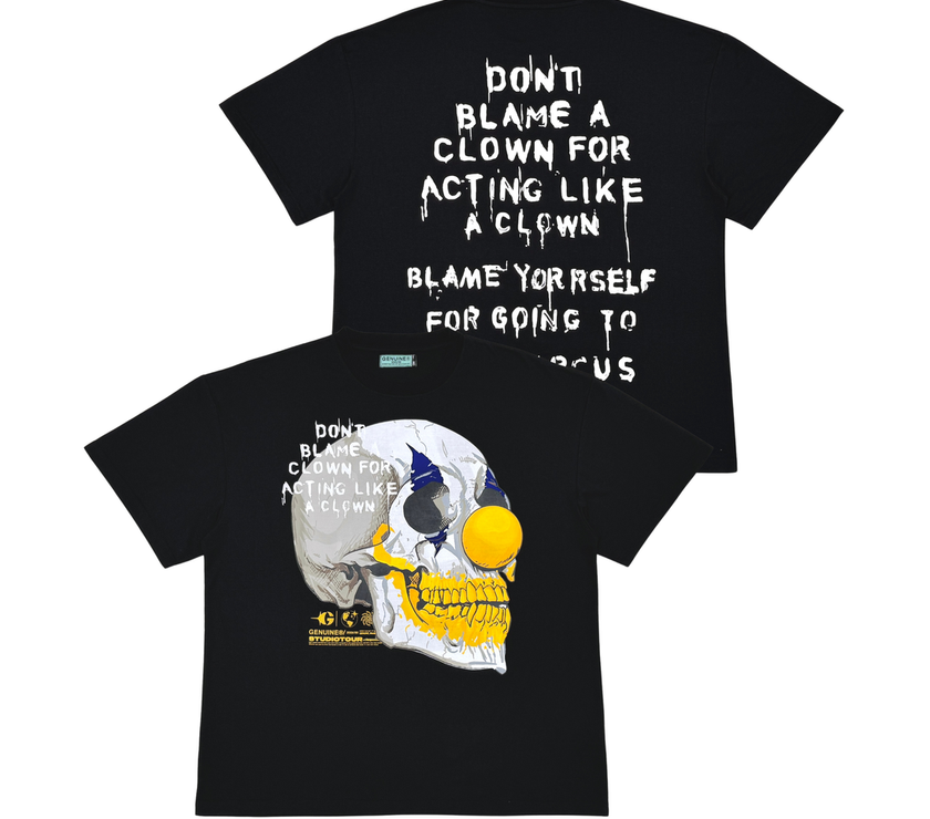 GENUINE Don't blame a clown tshirt