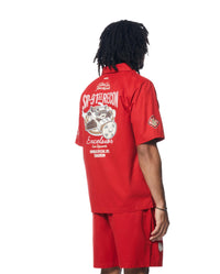 SMOKE RISE FASHION MILITARY NYLON  2 PC SHORT SET