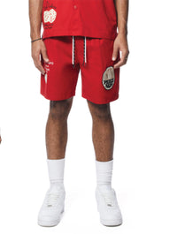 SMOKE RISE FASHION MILITARY NYLON  2 PC SHORT SET