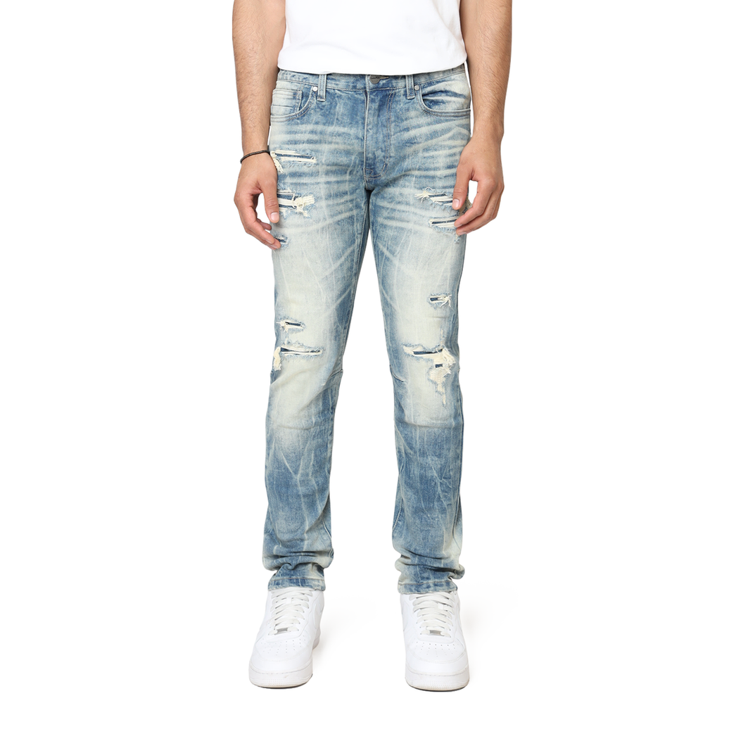 Smoke RIse Vintage Washed Jeans