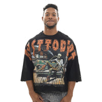 SWITCH DUST TO DIRT CROPPED TOP TSHIRT
