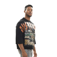 SWITCH DUST TO DIRT CROPPED TOP TSHIRT