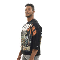 SWITCH DUST TO DIRT CROPPED TOP TSHIRT