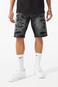 Jordan Craig Denim Shorts W Shred- Lager