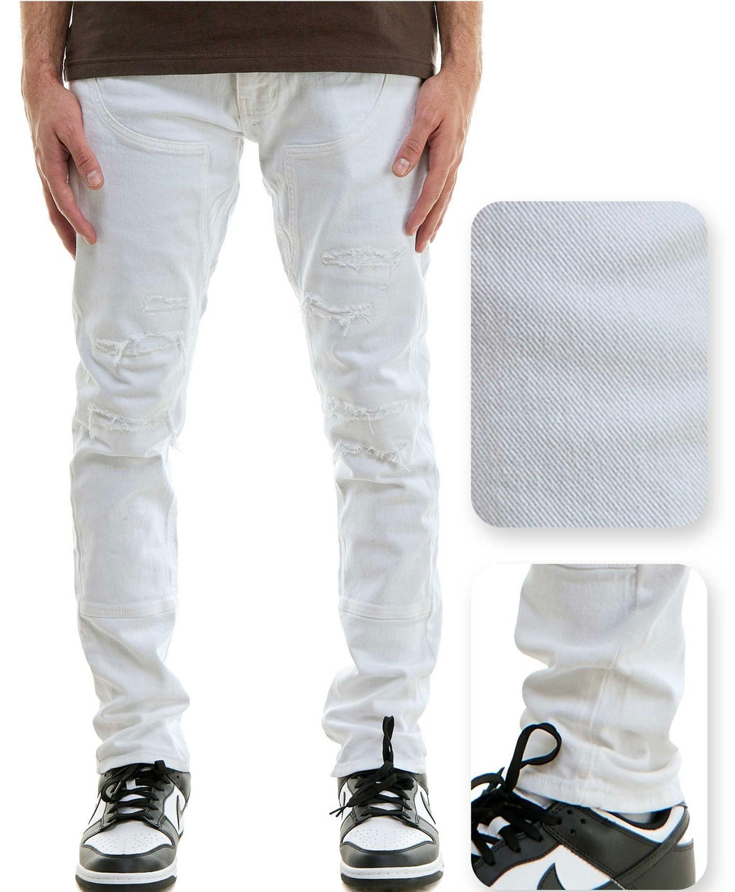 KDNK CARPENTER SKINNY JEANS