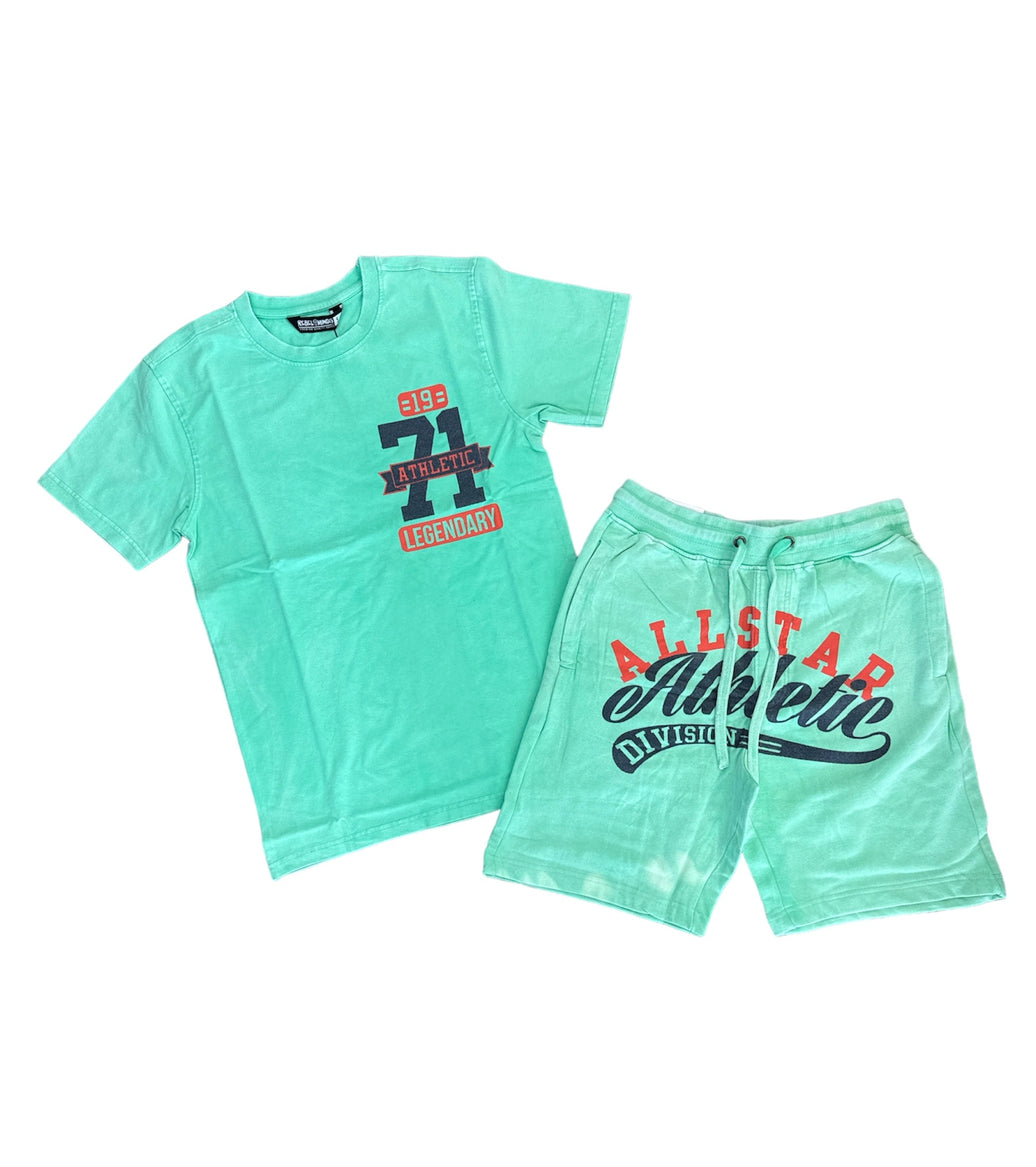 REBEL MINDS ACID WASHED ALL STAR GRAPHIC TEE