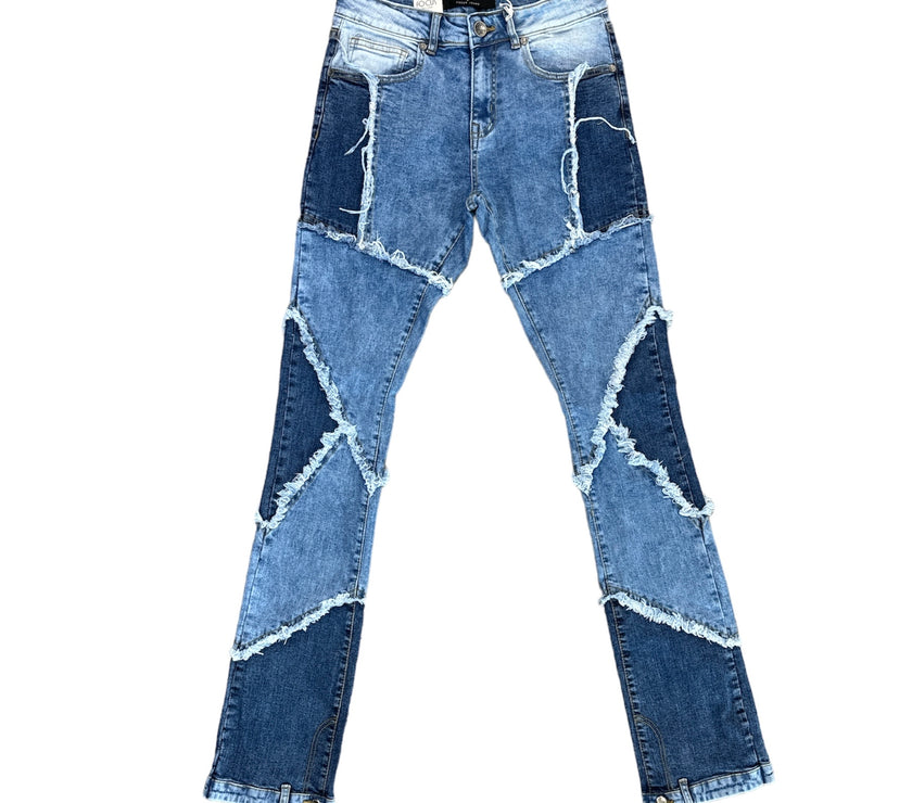 FOCUS JEANS SLIM FIT TAPERED & STACKED-STYLE 5274