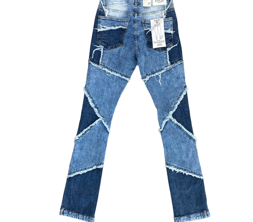 FOCUS JEANS SLIM FIT TAPERED & STACKED-STYLE 5274
