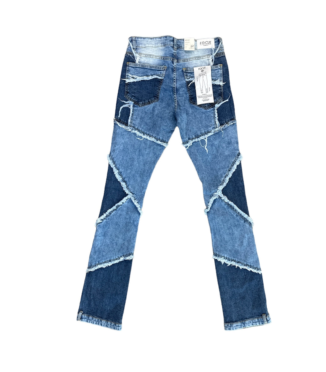 FOCUS JEANS SLIM FIT TAPERED & STACKED-STYLE 5274