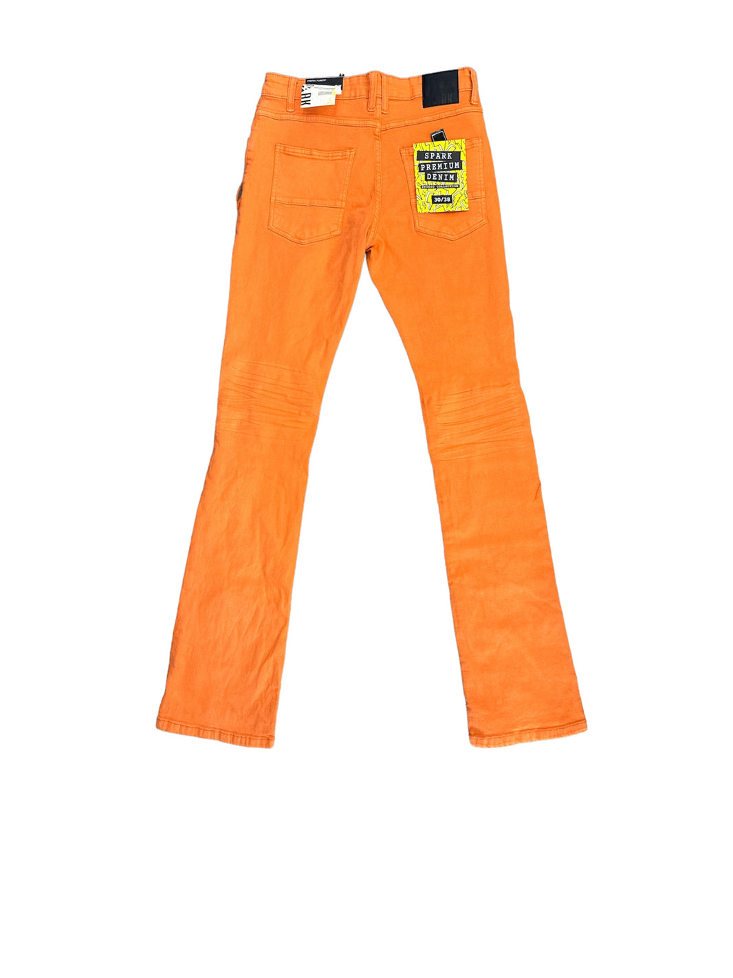 SPARK PREMIUM STRETCH STACKED JEANS ORANGE