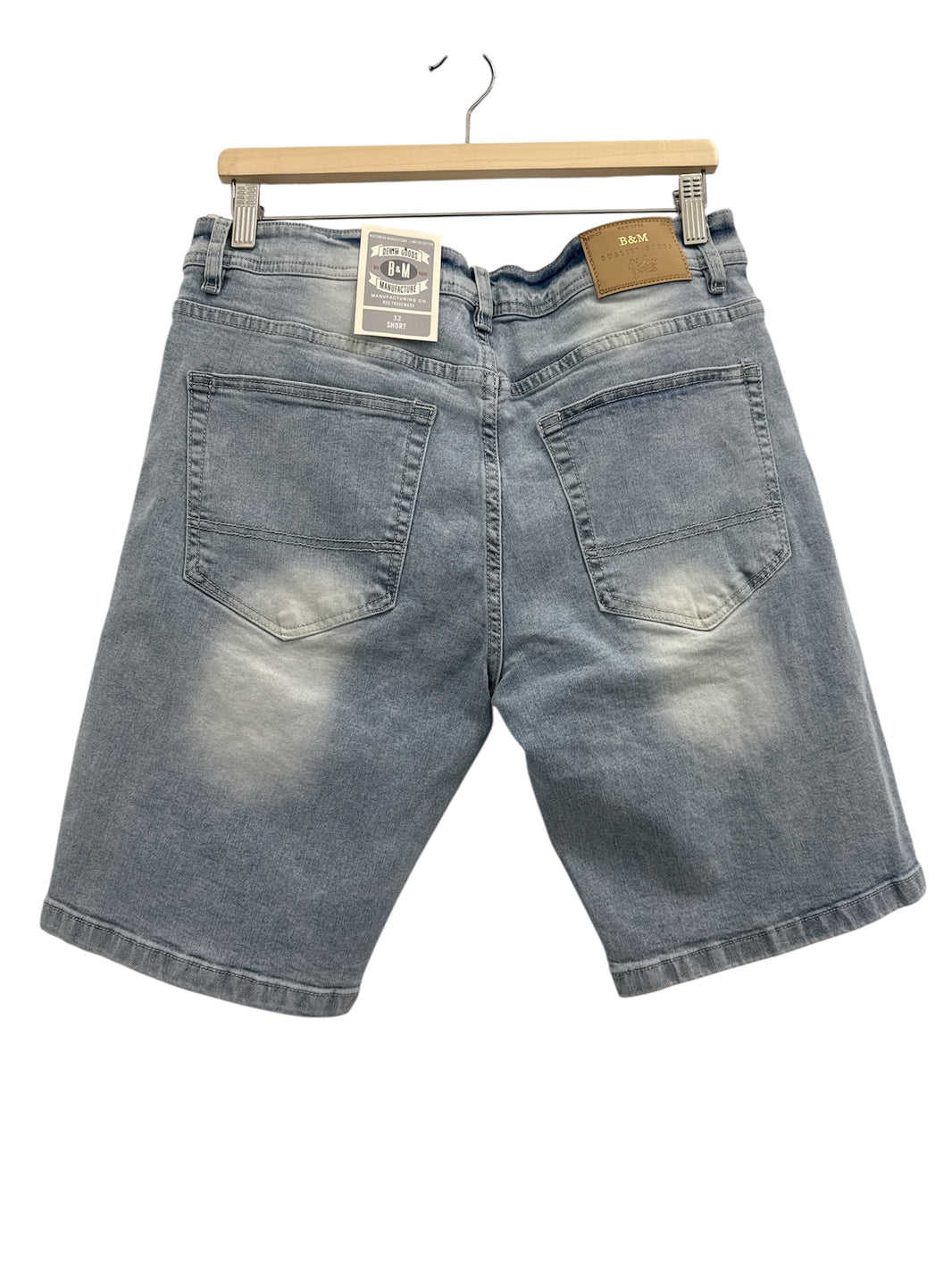 Bleecker $ Mercer RIP-OFF WASHED DENIM SHORT
