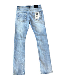 FWRD MEN'S STACKED RIVET DENIM