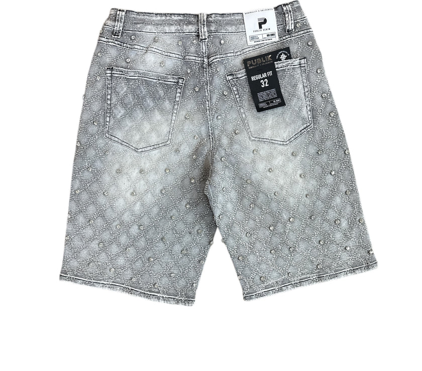 Publik Denim Jeans - Rhinestone - Grey