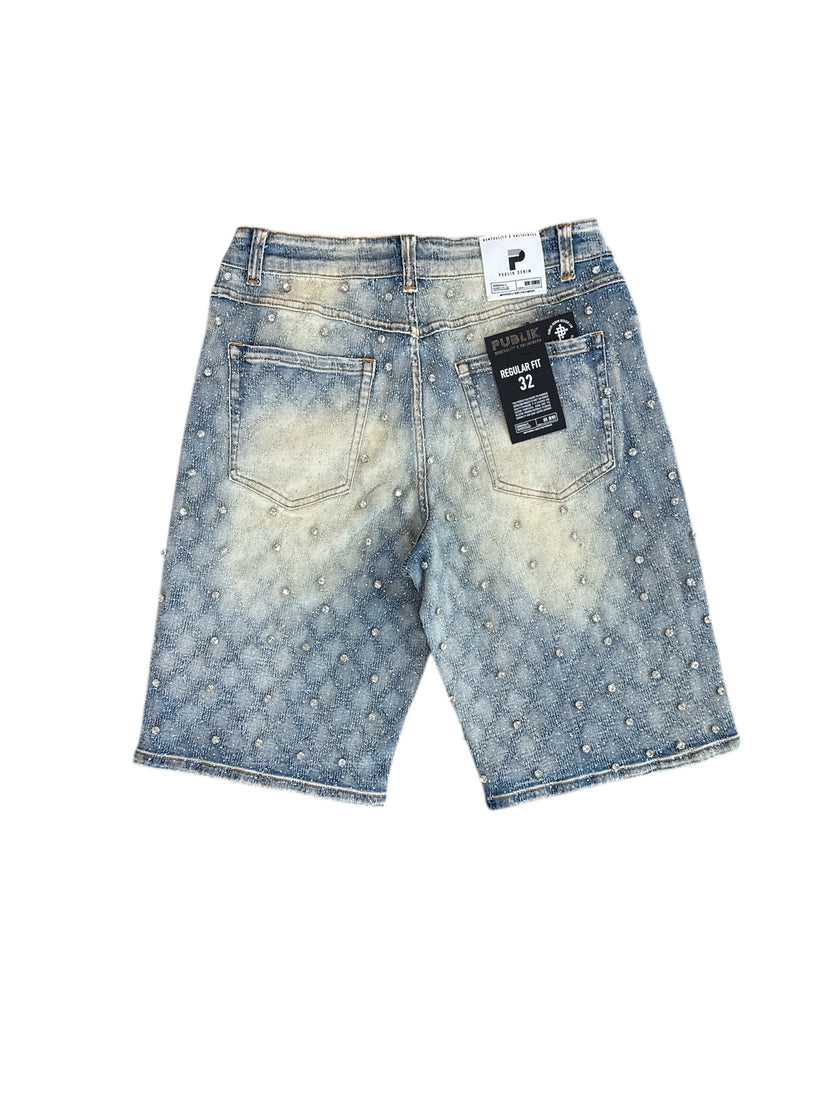 Publik Denim Jeans - Rhinestone - Grey