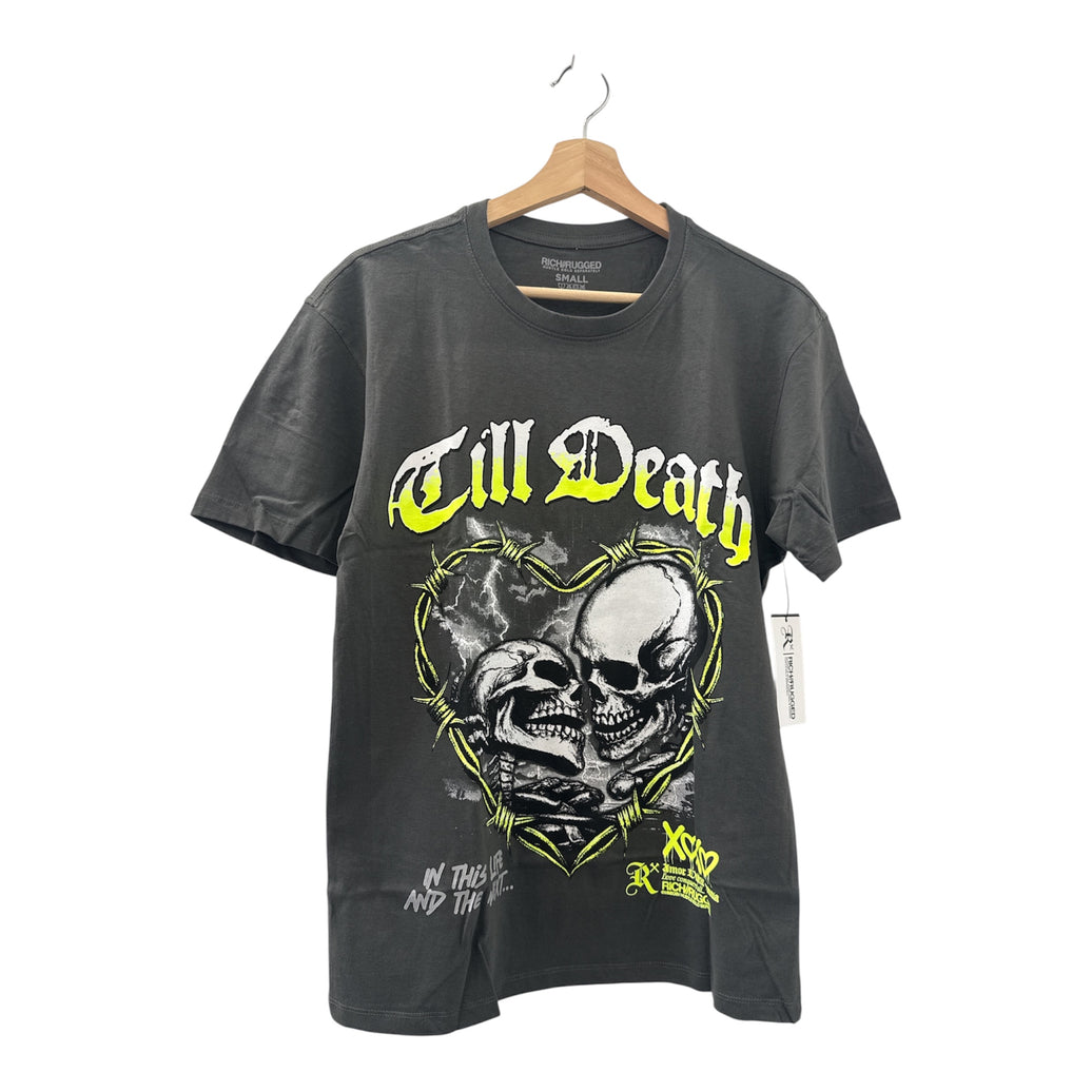 Rich & Rugged Till Death Graphic Tshirt