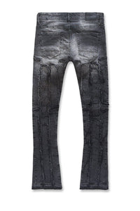 JORDAN CRAIG SEAN STACKED - BRAZEN DENIM INDUSTRIAL BLACK