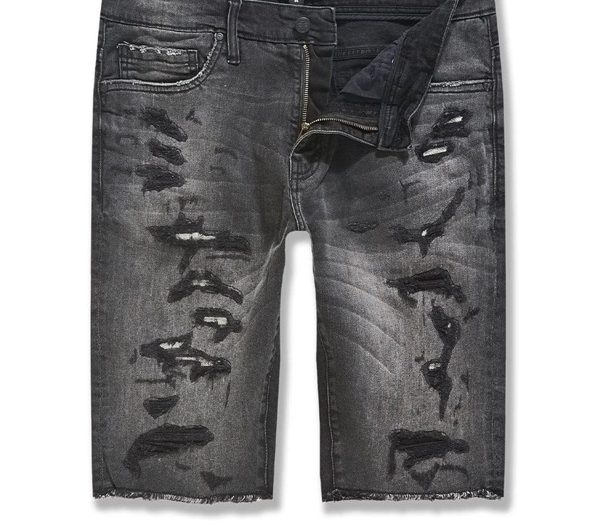 Jordan Craig Denim Shorts W Shred- Lager