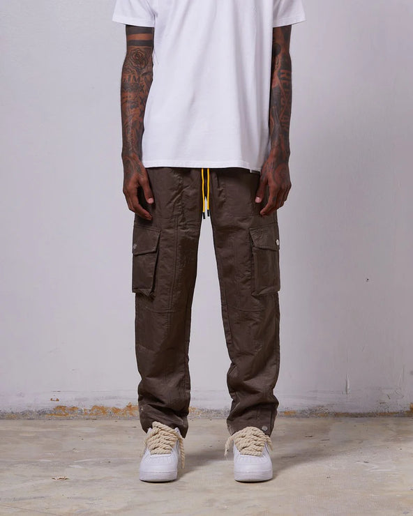 GFTD WARREN BLACK MULTI POCKET PANTS