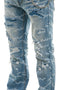 KDNK  WIRE STACKED JEANS-KND4746