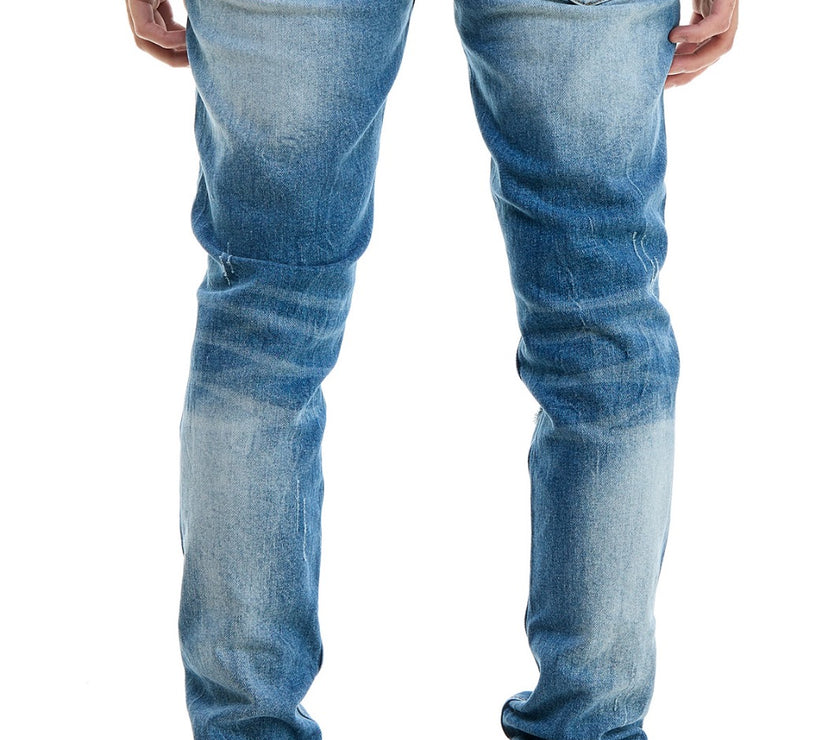 KDNK SKINNY FIT JEANS-KND4645 BLUE