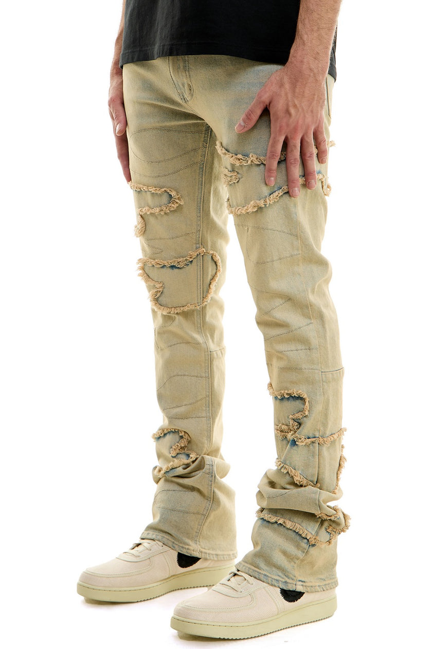 KDNK STACKED DENIM-KND4616