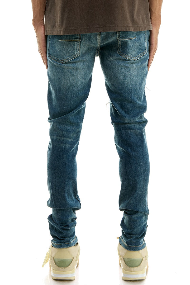 KDNK DISTRESSED SKINNY JEANS-KND4625