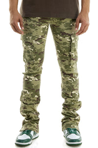 KDNK JEANS COMBAT CAMO